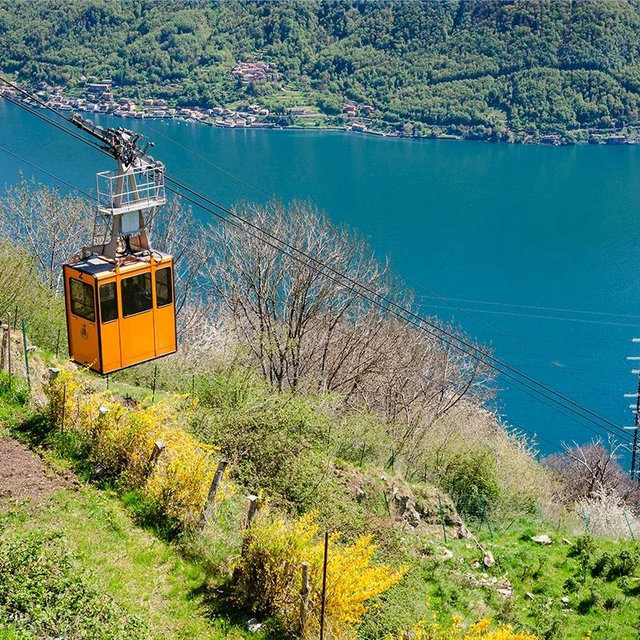 Funivia Argegno-Pigra Cable Car and Dinner