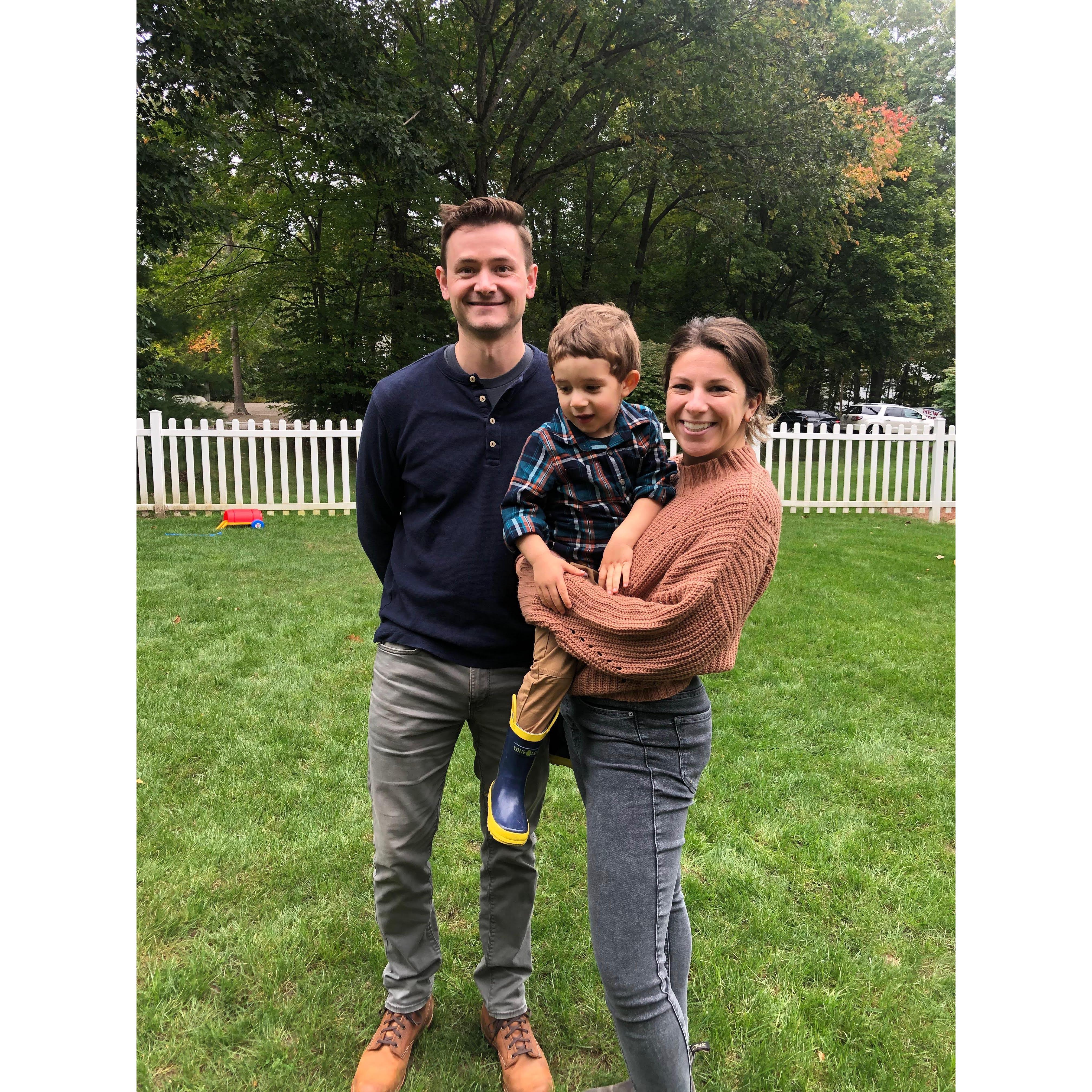Pictured from left > right: 'AWESOME Jeff, Squishy & Auntie Squishy. (Official titles brought to you by John himself)