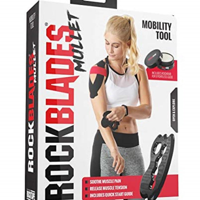 RockTape Rockblades Mullet, Thermoplastic, IASTM Tool, Myofascial Release, Additional Training with FMT Courses