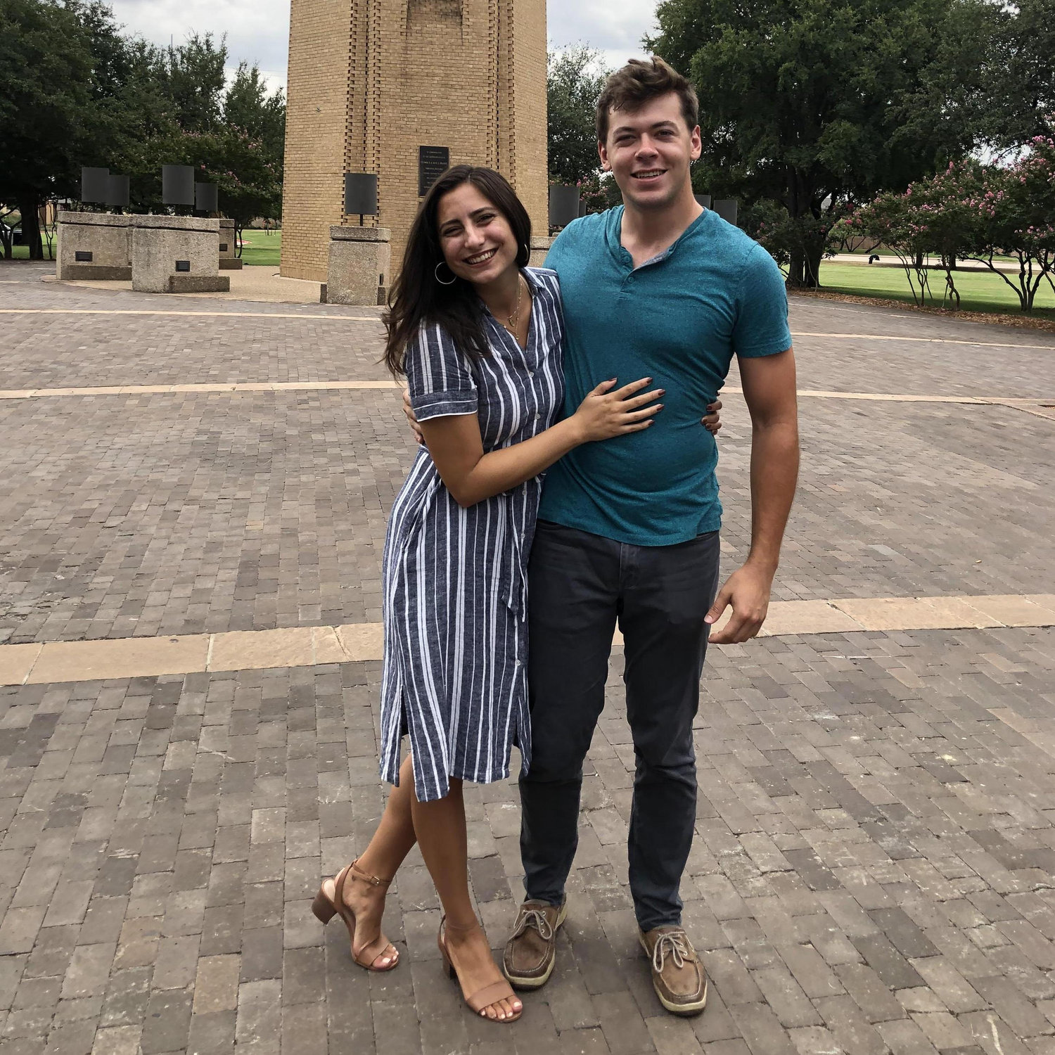 Finally reunited! Our first time living in the same place in over 15 months. Dallas, TX. Fall 2019.
