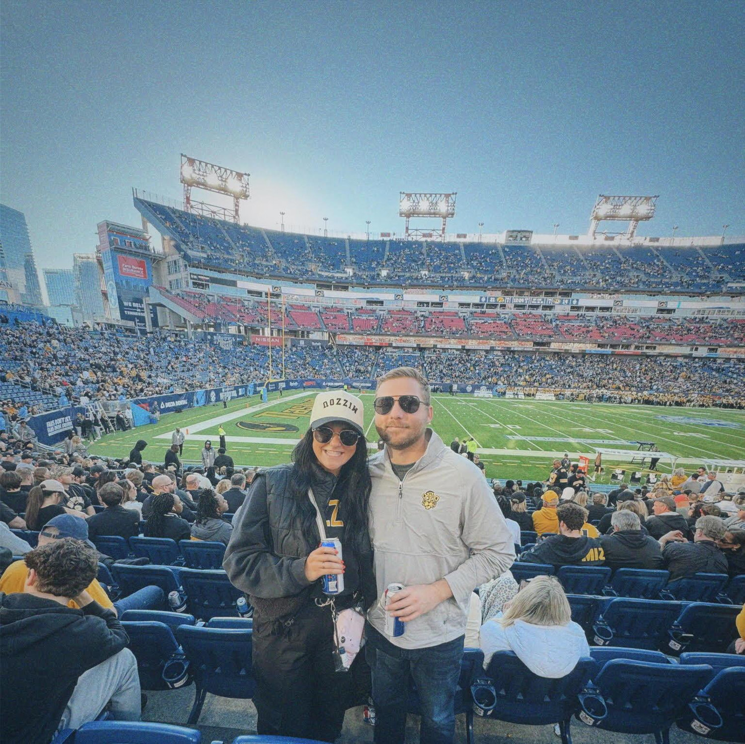 December 31, 2024 - Traveled to Nashville for a Mizzou bowl game - their alma mater!