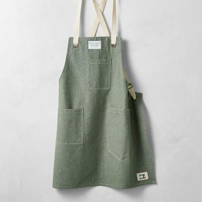 Crossback Chambray Apron