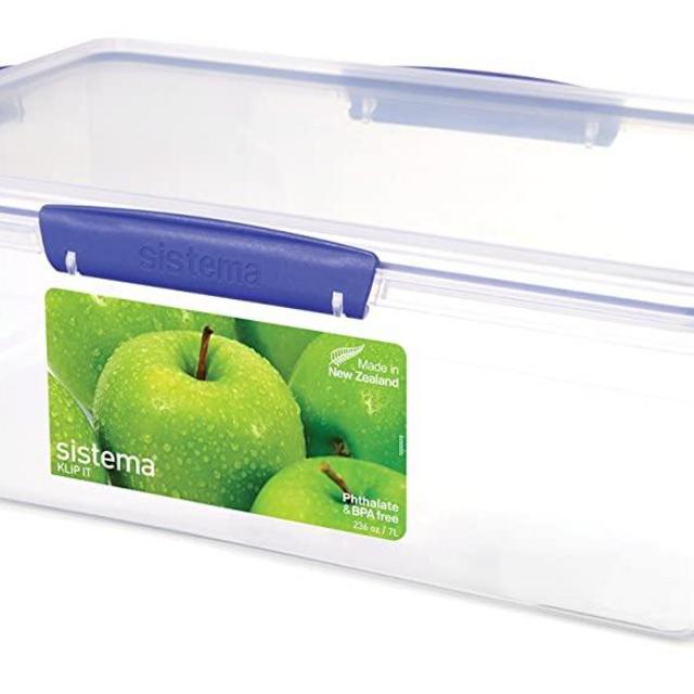Sistema KLIP IT Rectangular Collection Food Storage Container,236 Oz