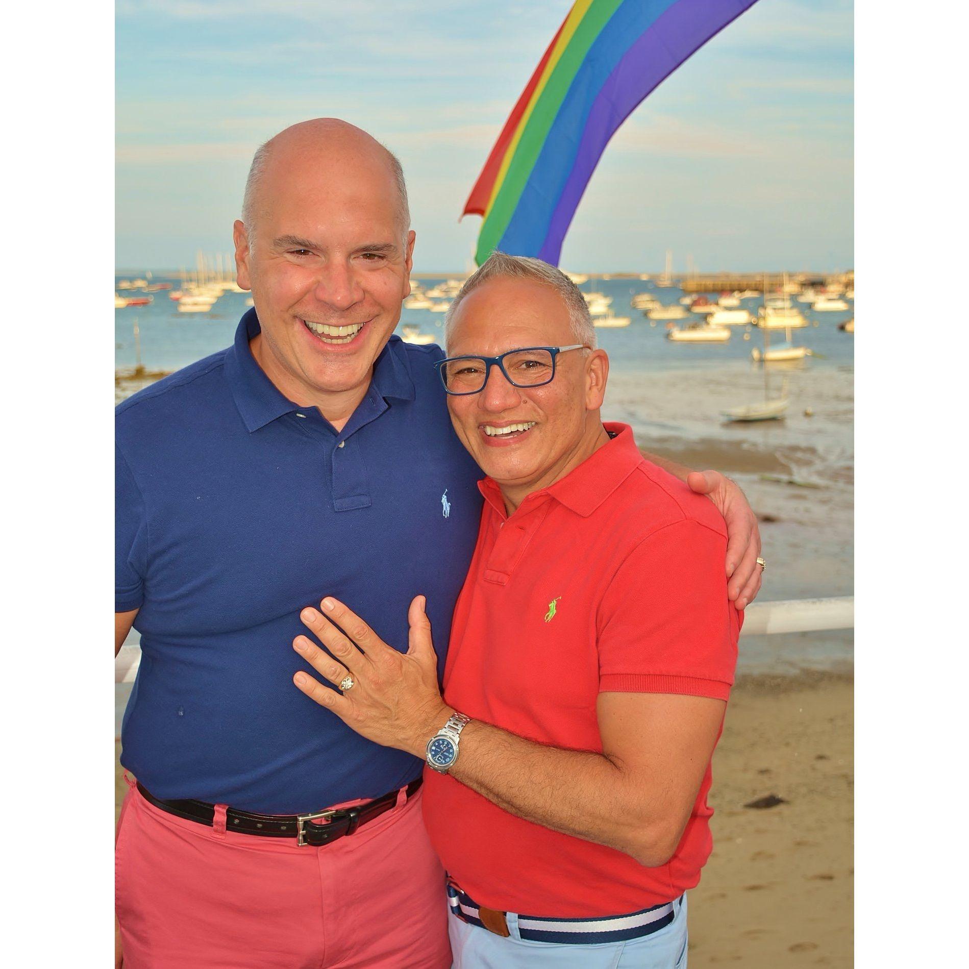 Fred and Tony’s Engagement August 1, 2019
Photo credit:  Dan McKeon