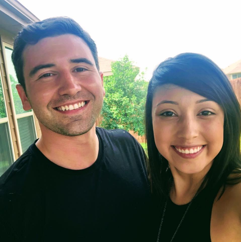 Our first picture together - Fort Worth, TX - 08/16/2020