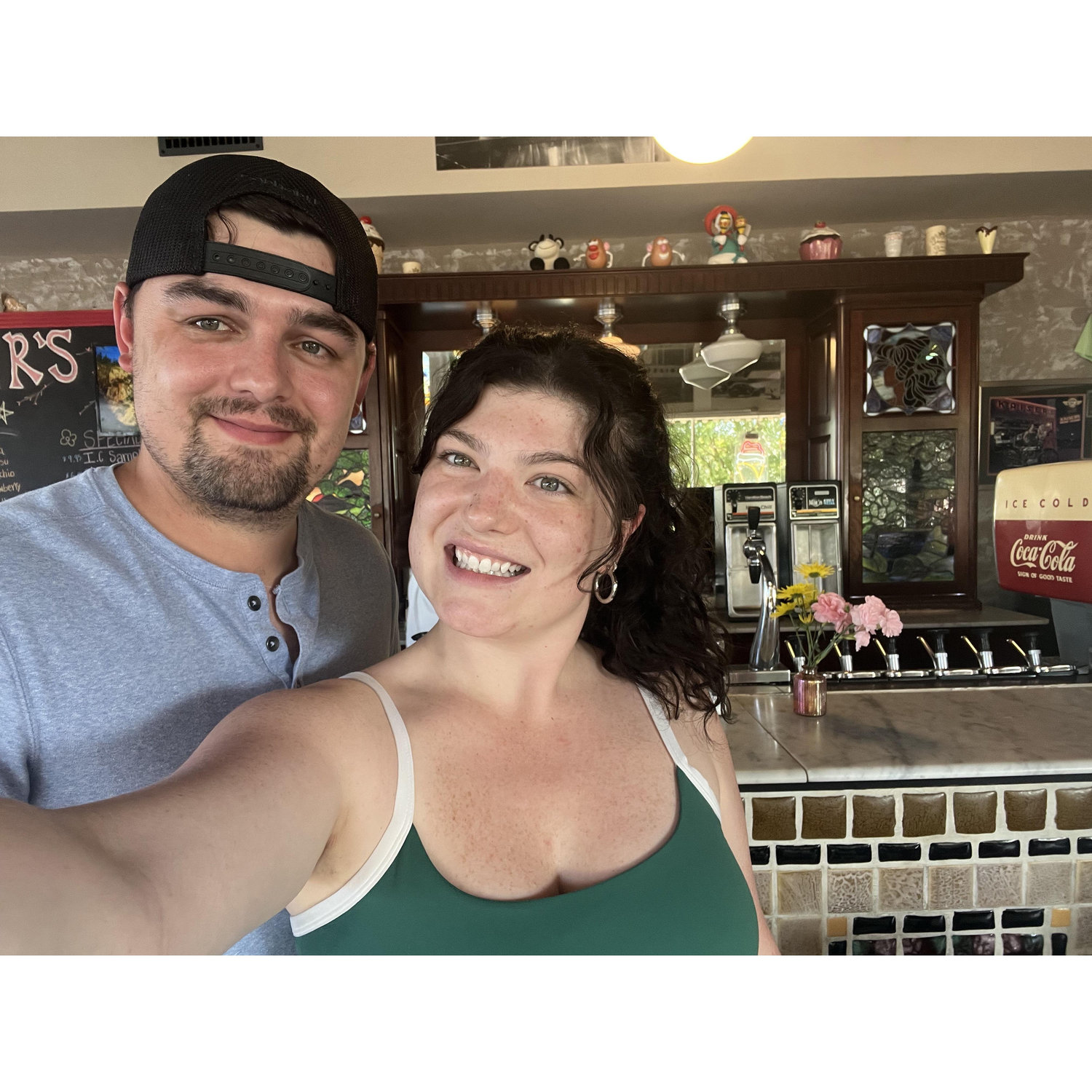 2025: Ice cream date to celebrate one year out from the wedding!