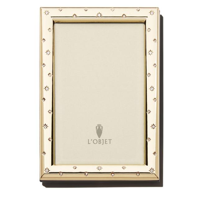 L'Objet Star Gold Frame, 4" x 6"