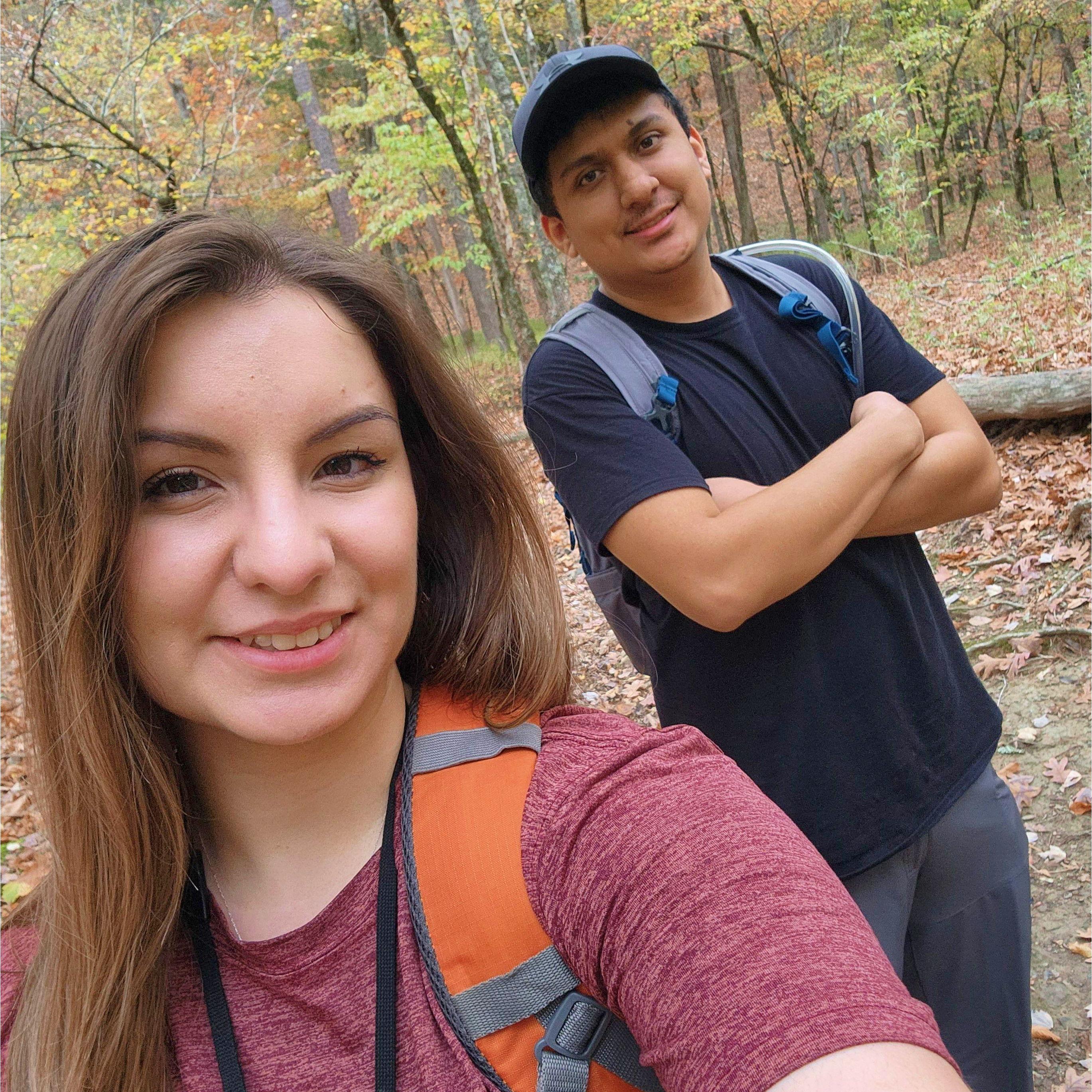 Hiking in Beaver's Bend 
November 2022