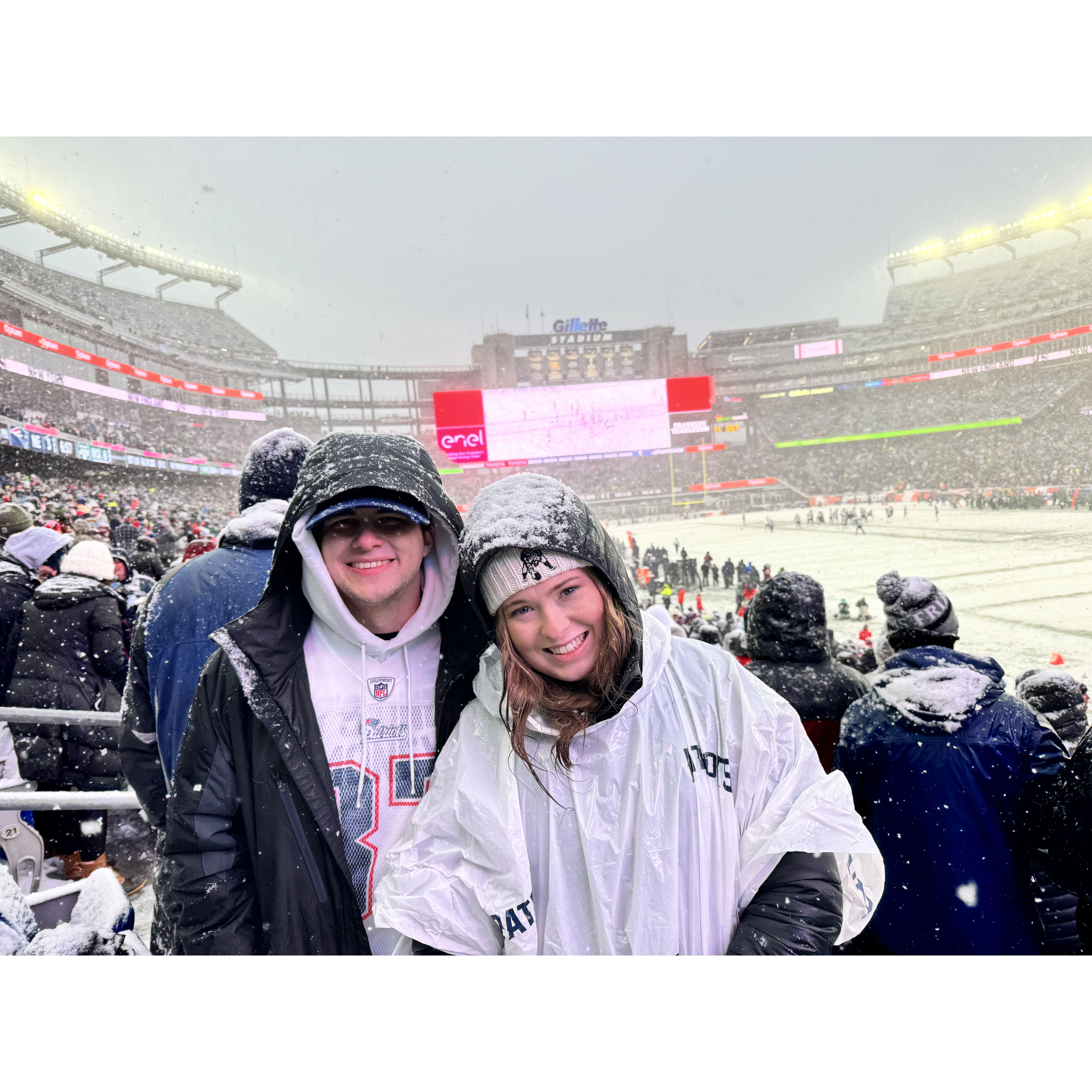 2nd Patriots Football Game in Boston - January 2024