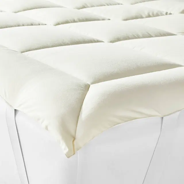 Wool Blend Quilted Mattress Topper - Casaluna™