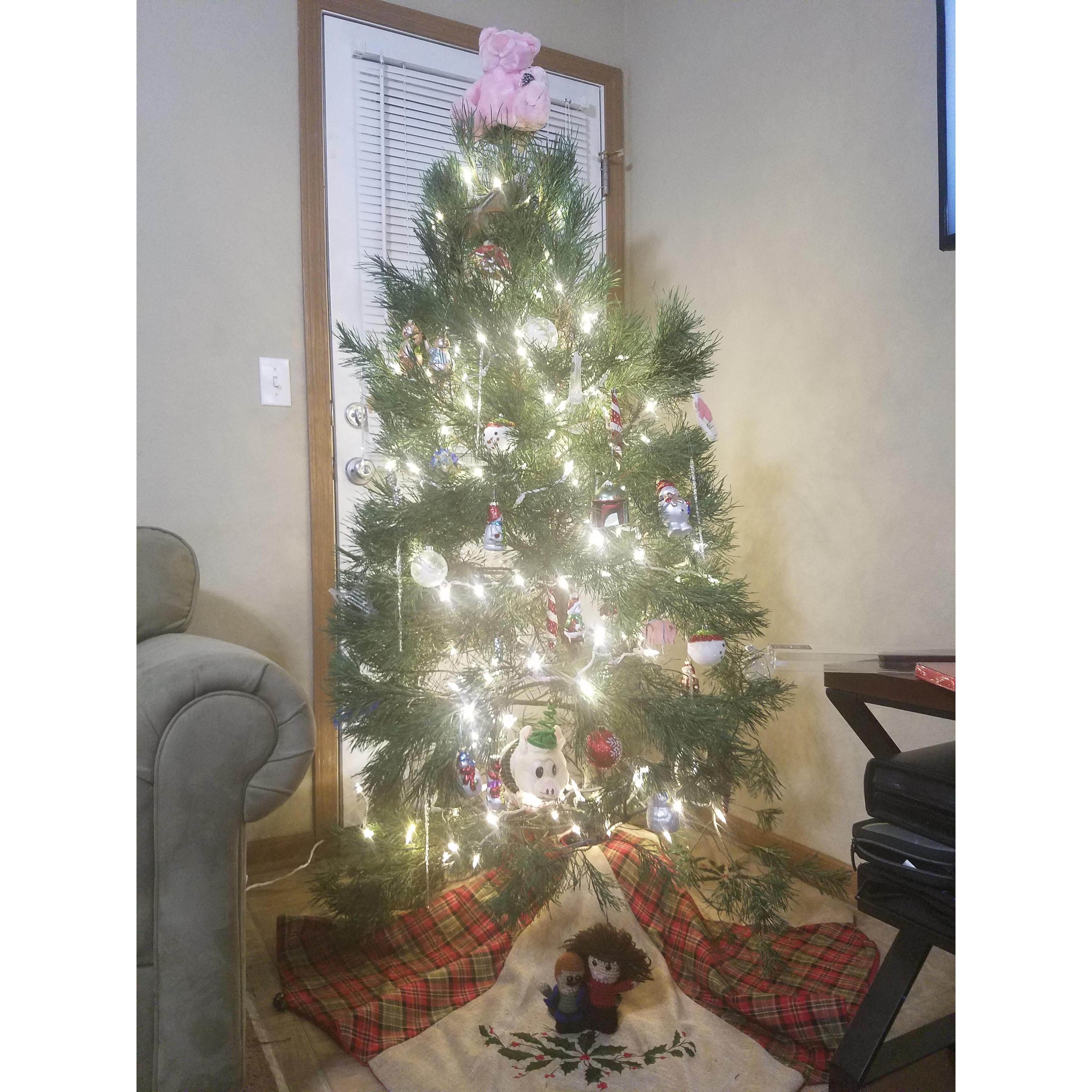 First Christmas Tree Dec 2018