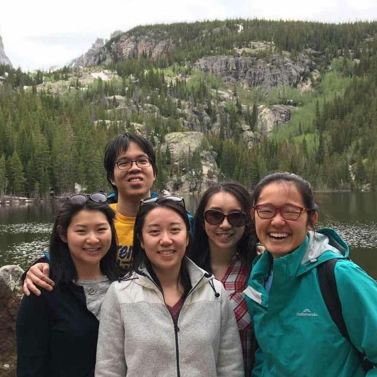 A trip to the Rockies in 2016. You can't tell from this photo, but the altitude sickness was real.