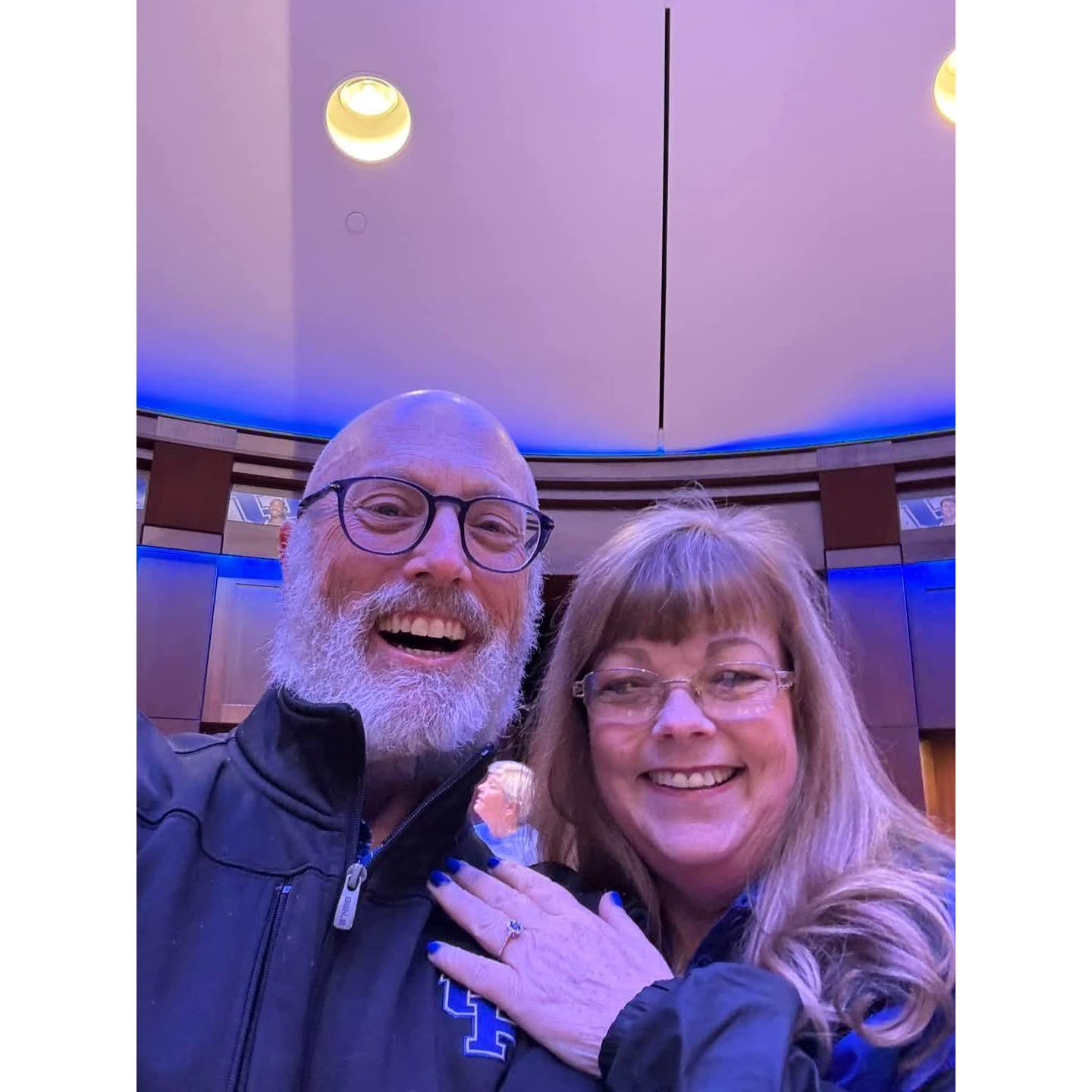 Engagement 3/10/2025 in UK Locker Room