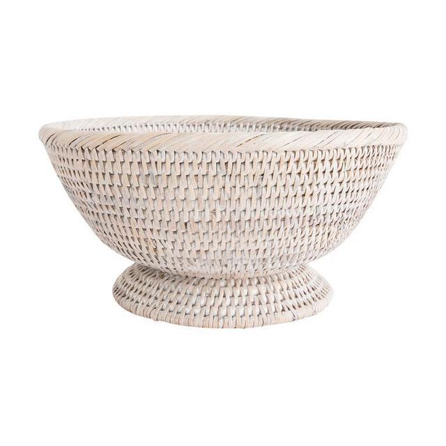 Woven Pedestal Bowl