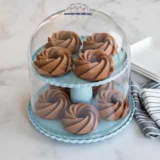 Dessert Stand With Clear Dome Lid