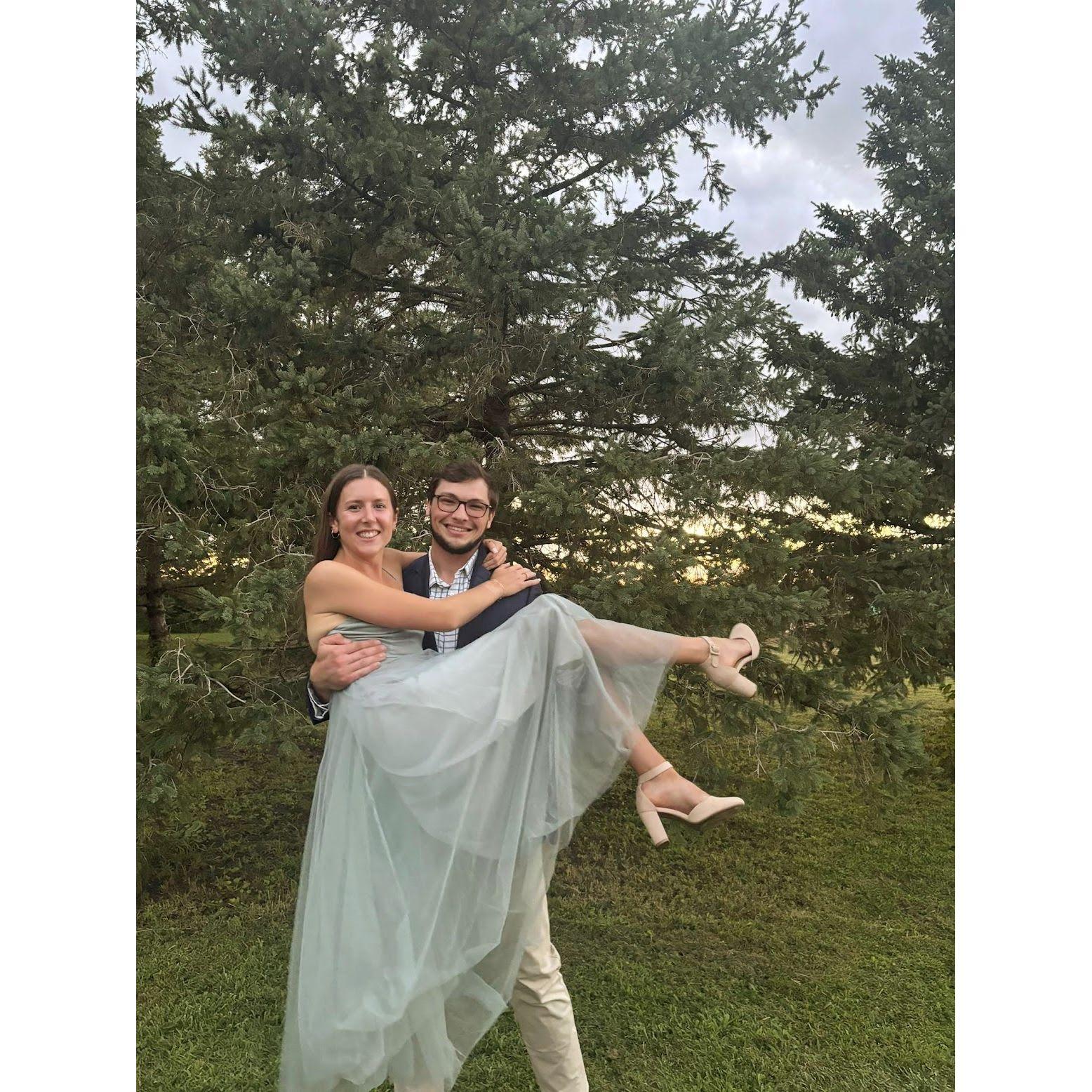 Wedding shenanigans :)