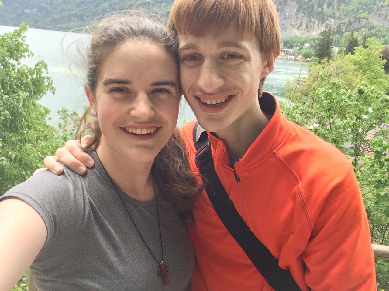 When we went hiking in Austria!