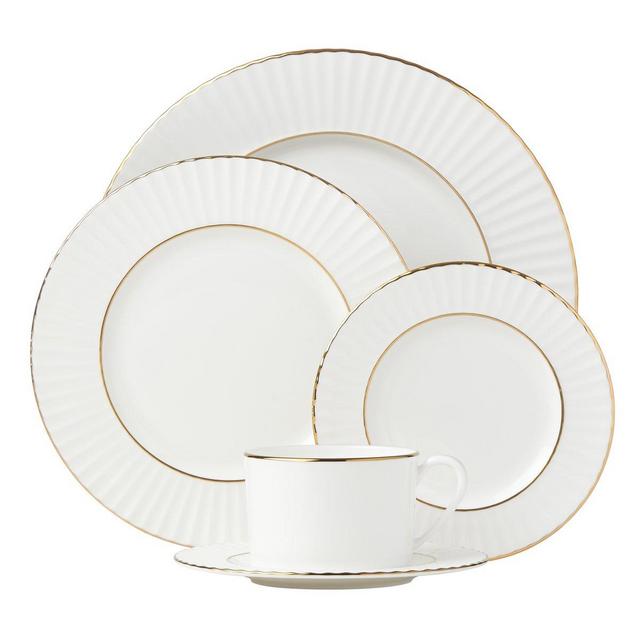 Citation Gold and White™ 5-piece Place Setting