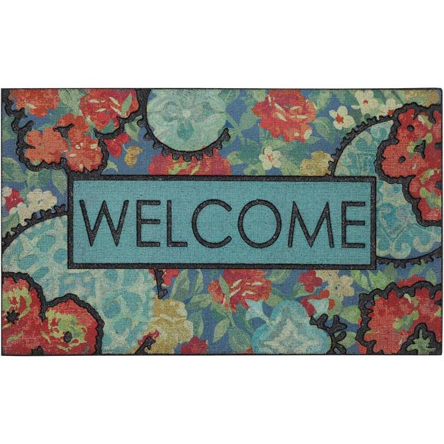 1'6"x2'6" Doorscapes Mat Ethereal Floral - Mohawk