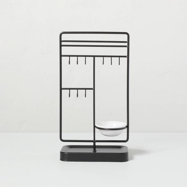 Jewelry Organization Stand Matte Black - Hearth & Hand™ with Magnolia