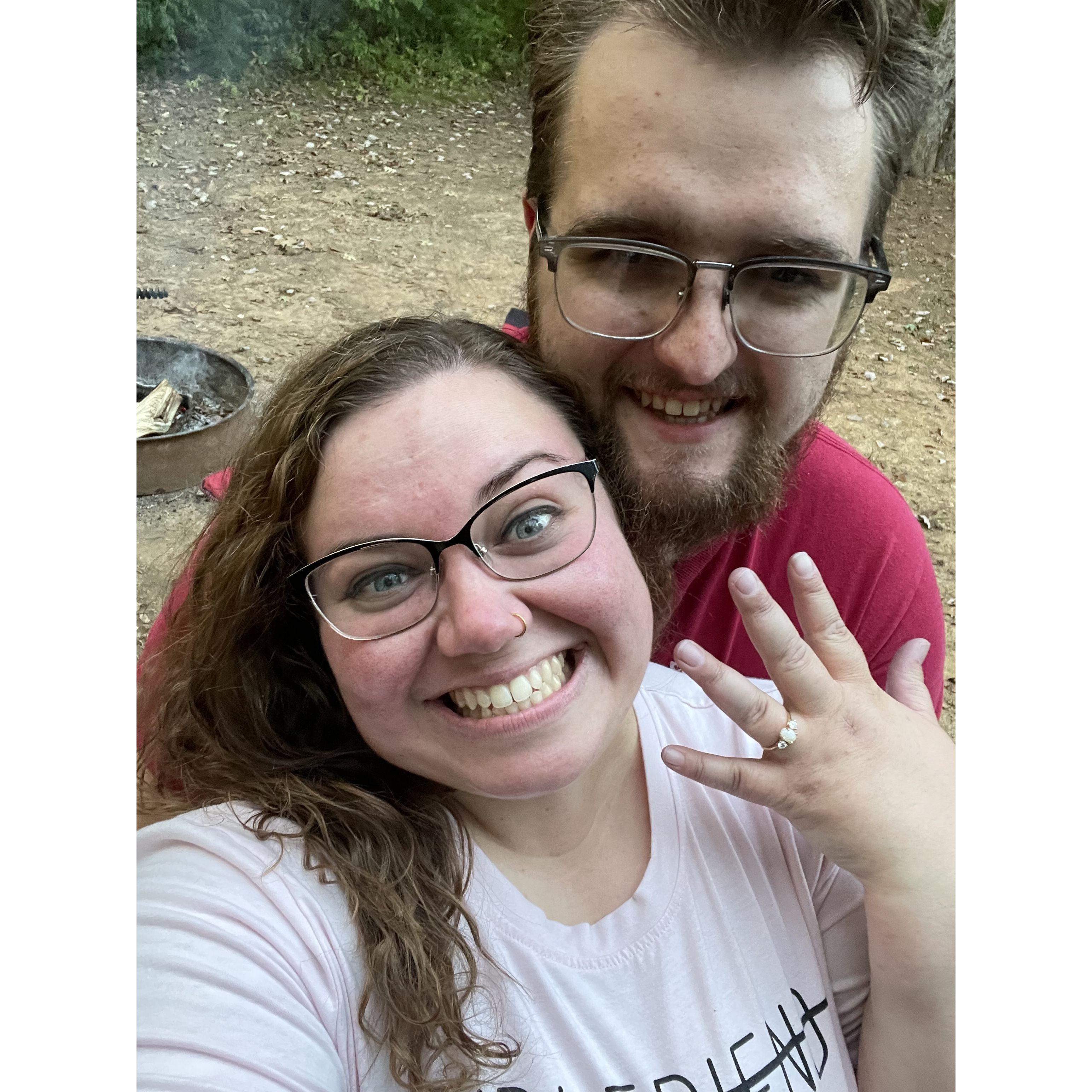 WE ARE ENGAGED!!!!