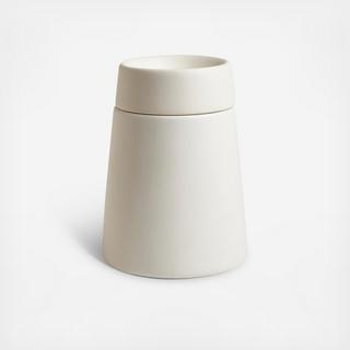 Crater Ceramic Cotton Jar