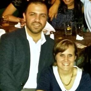 Shortly after Jorge and I met, around 5 years ago (But looks like it was taken 50 years ago!)