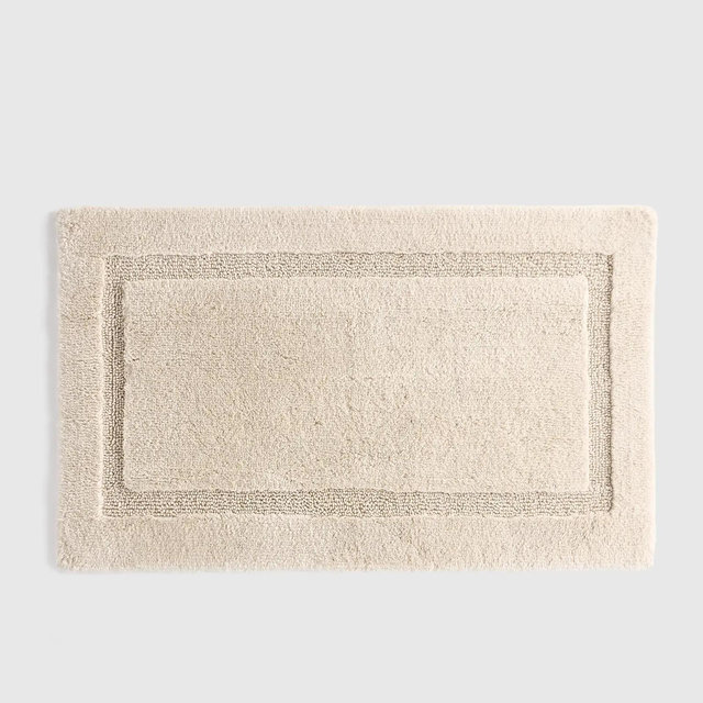 Turkish Cotton Non-Slip Bath Rug - Birch, 24"x40"