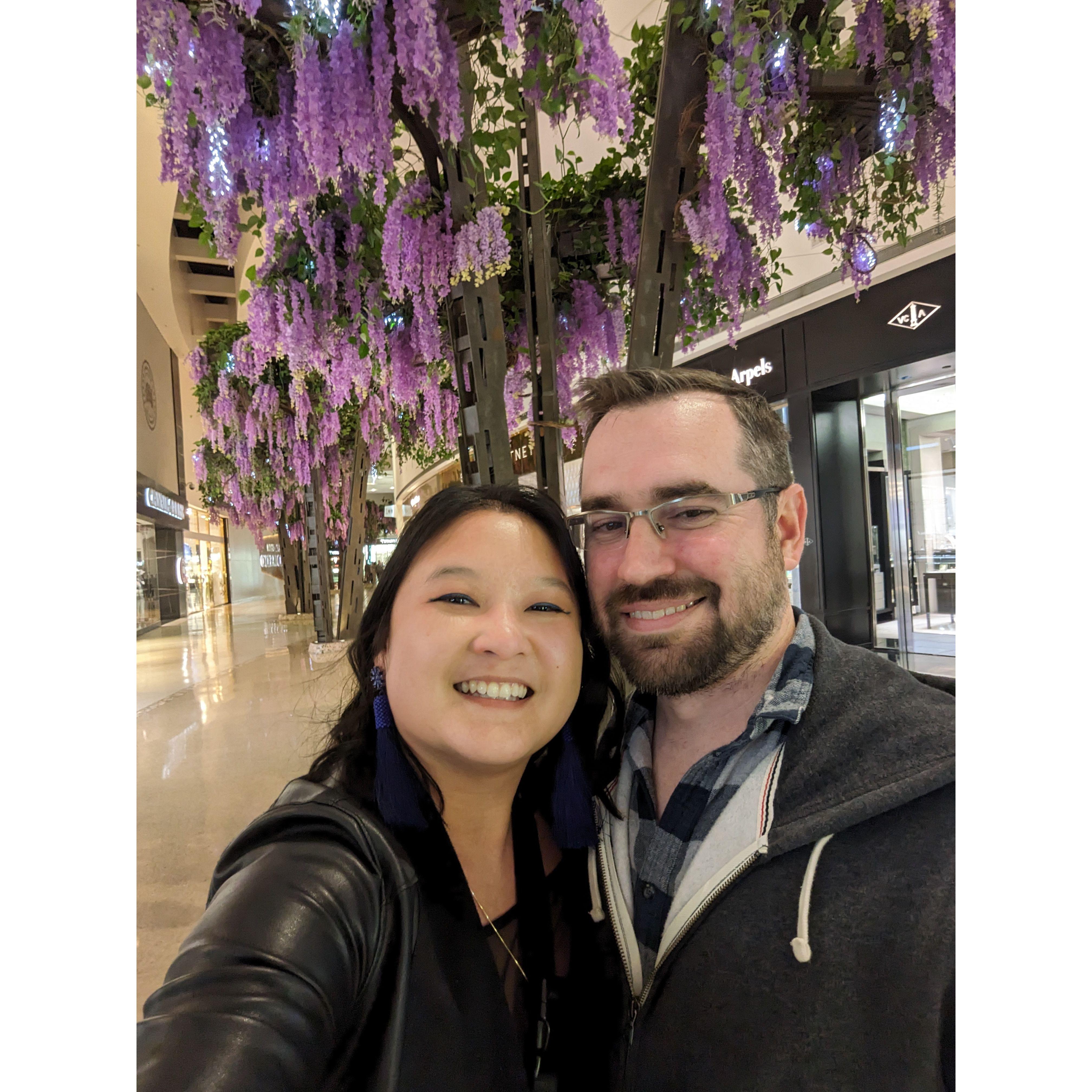 First trip to Vegas together for Krysta's 30th birthday