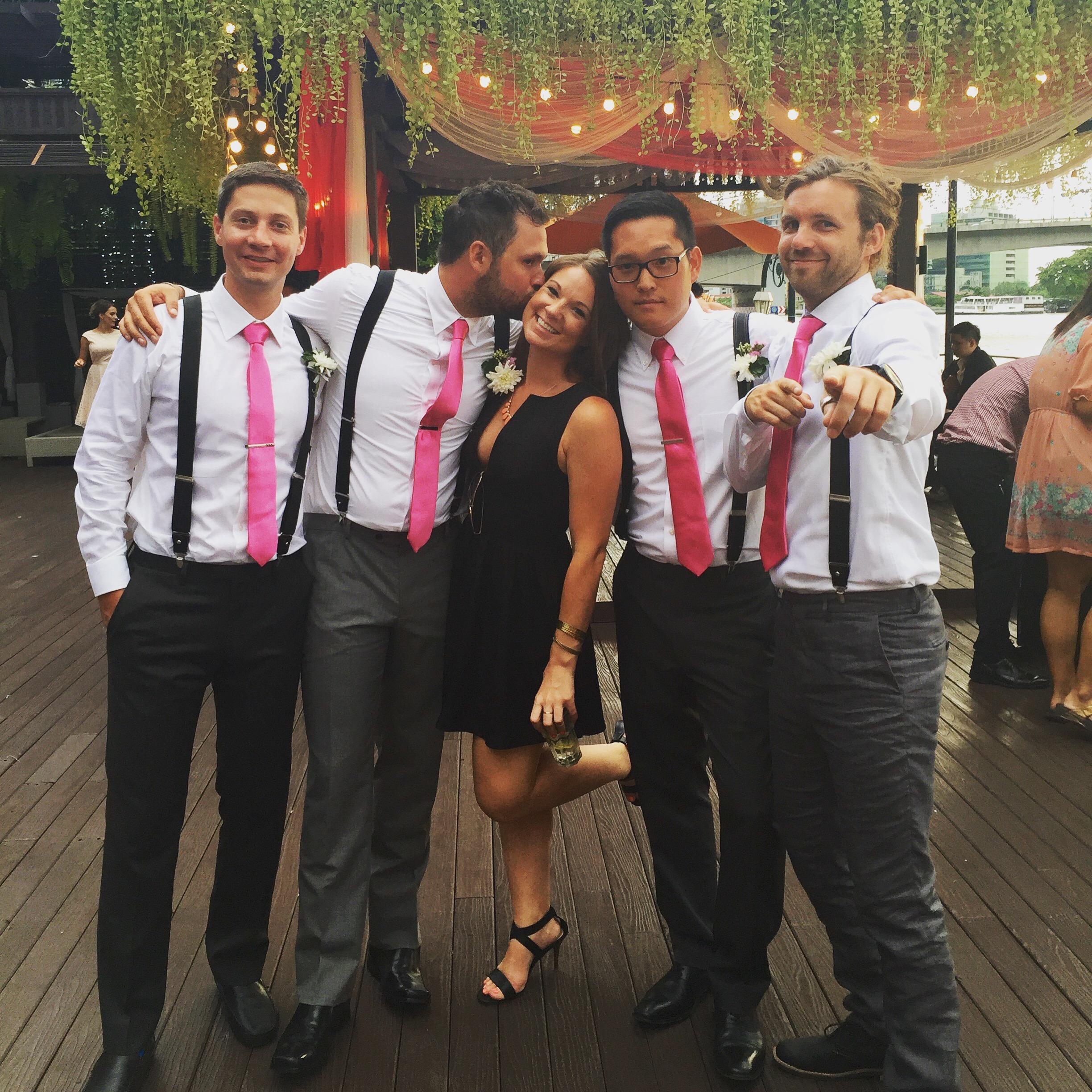 Rach with her boys.