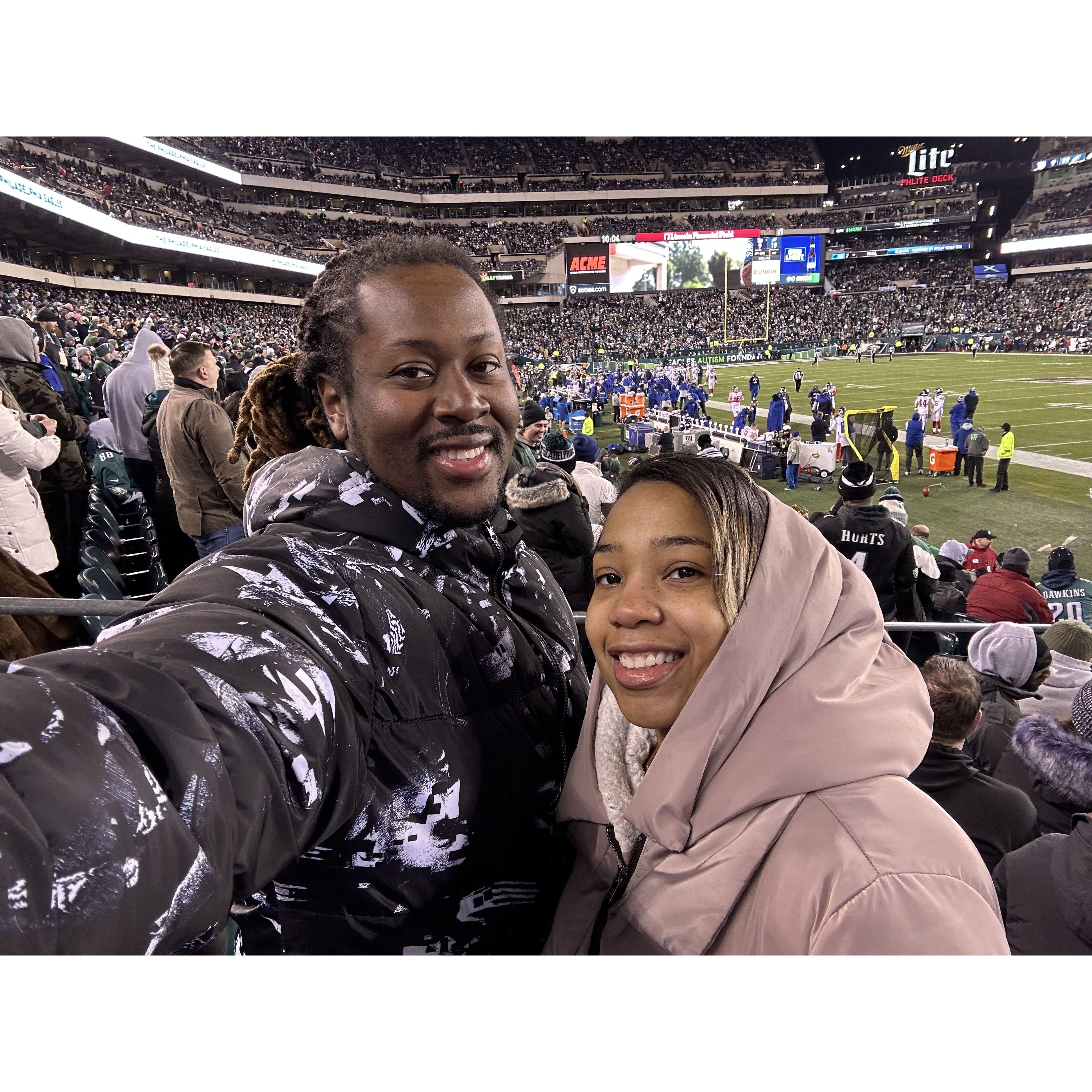 Our first football game - 1/2023