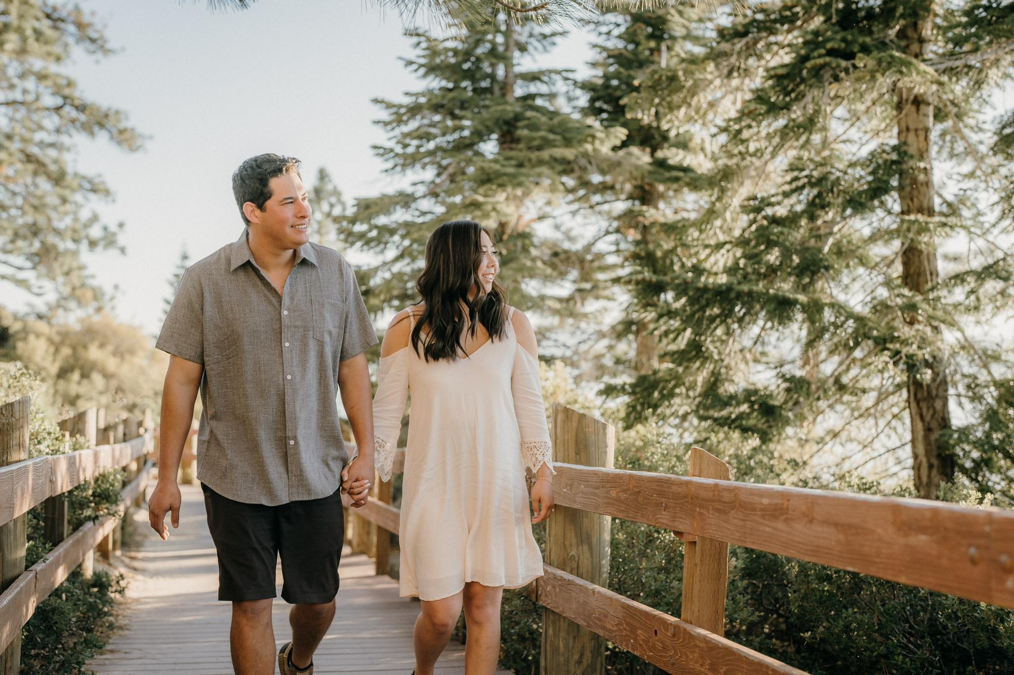 Engagement Photos - Sand Harbor Beach, Lake Tahoe