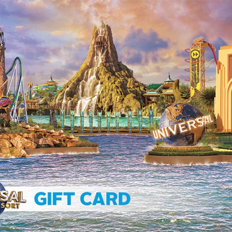 Universal Studios gift card