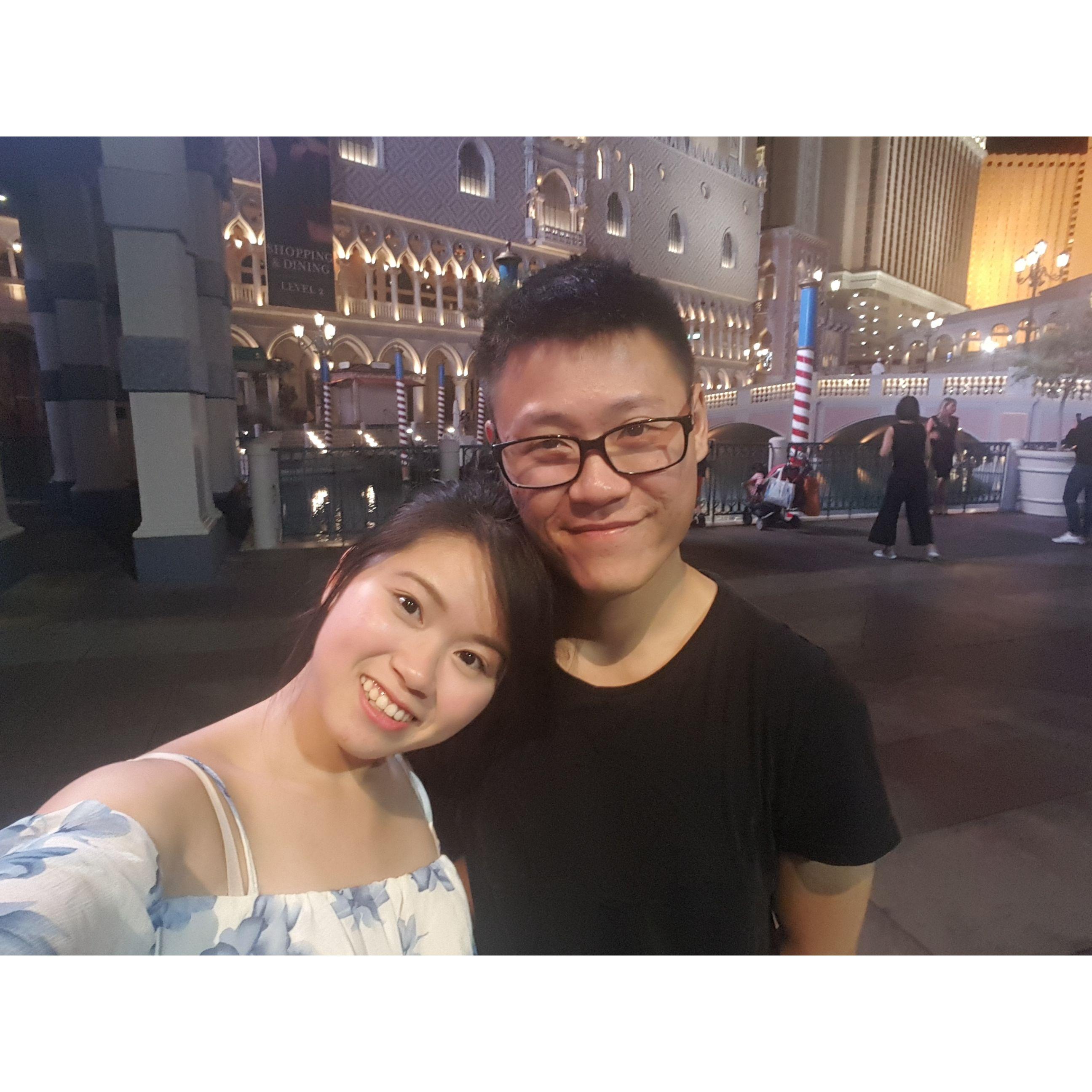 08-16-2017: Trip to Las Vegas with his family