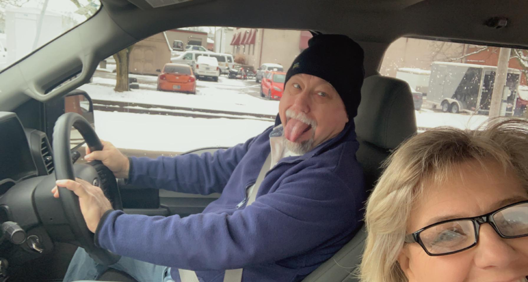 He always makes me laugh