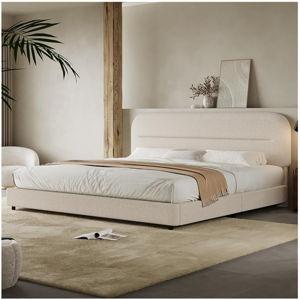 King Size Boucle Bed Frame