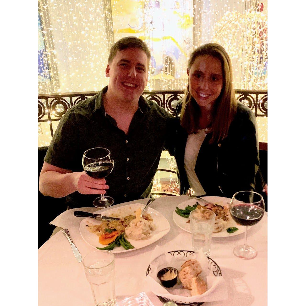 Our first valentines together.