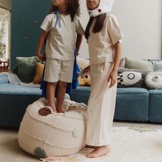 Astronaut Solar System Pouf