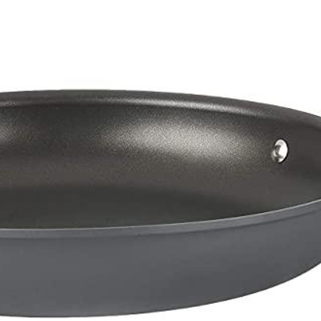 Cuisinart Dishwasher Safe Hard-Anodized 12-Inch Open Skillet with Helper Handle