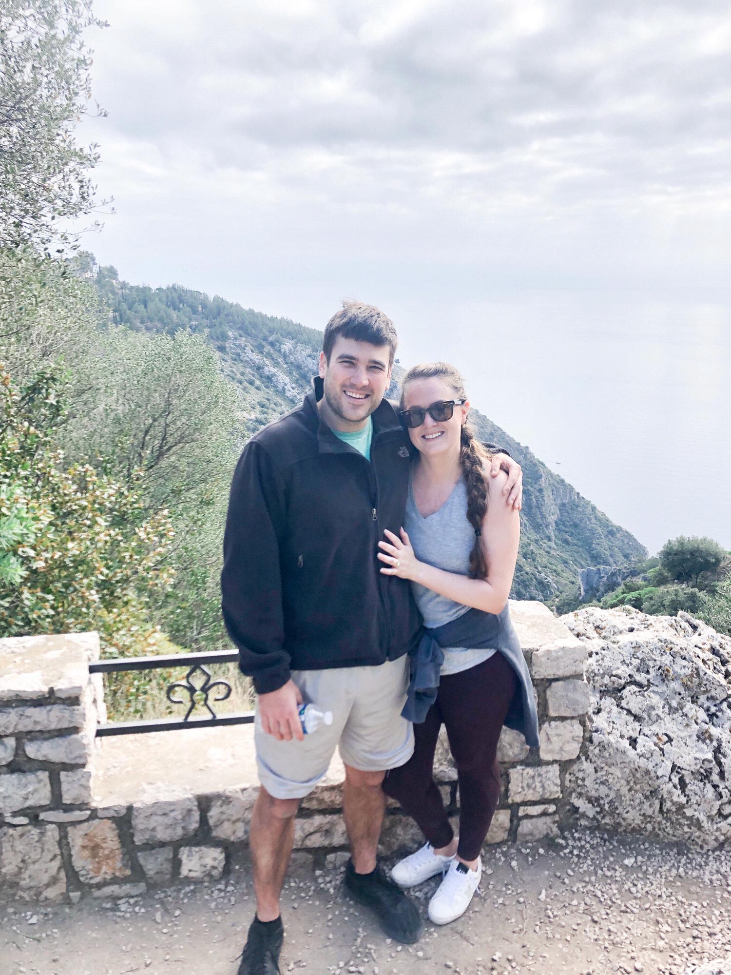 Eze, France 
February 16, 2020
The day we got engaged!