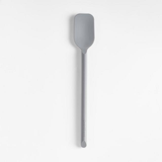 Crate & Barrel Grey Silicone Spoonula