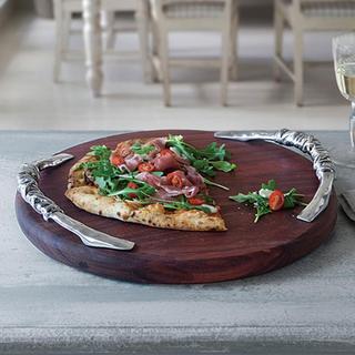 Wood Soho Galena Round Cutting Board