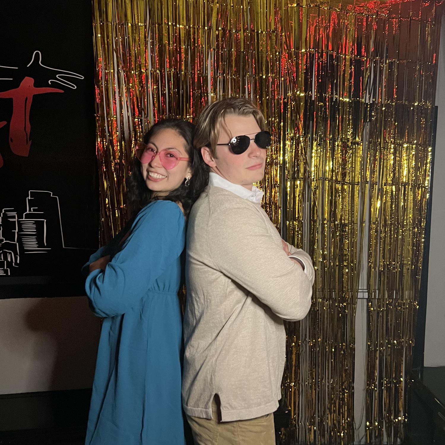 Our first college dance party!