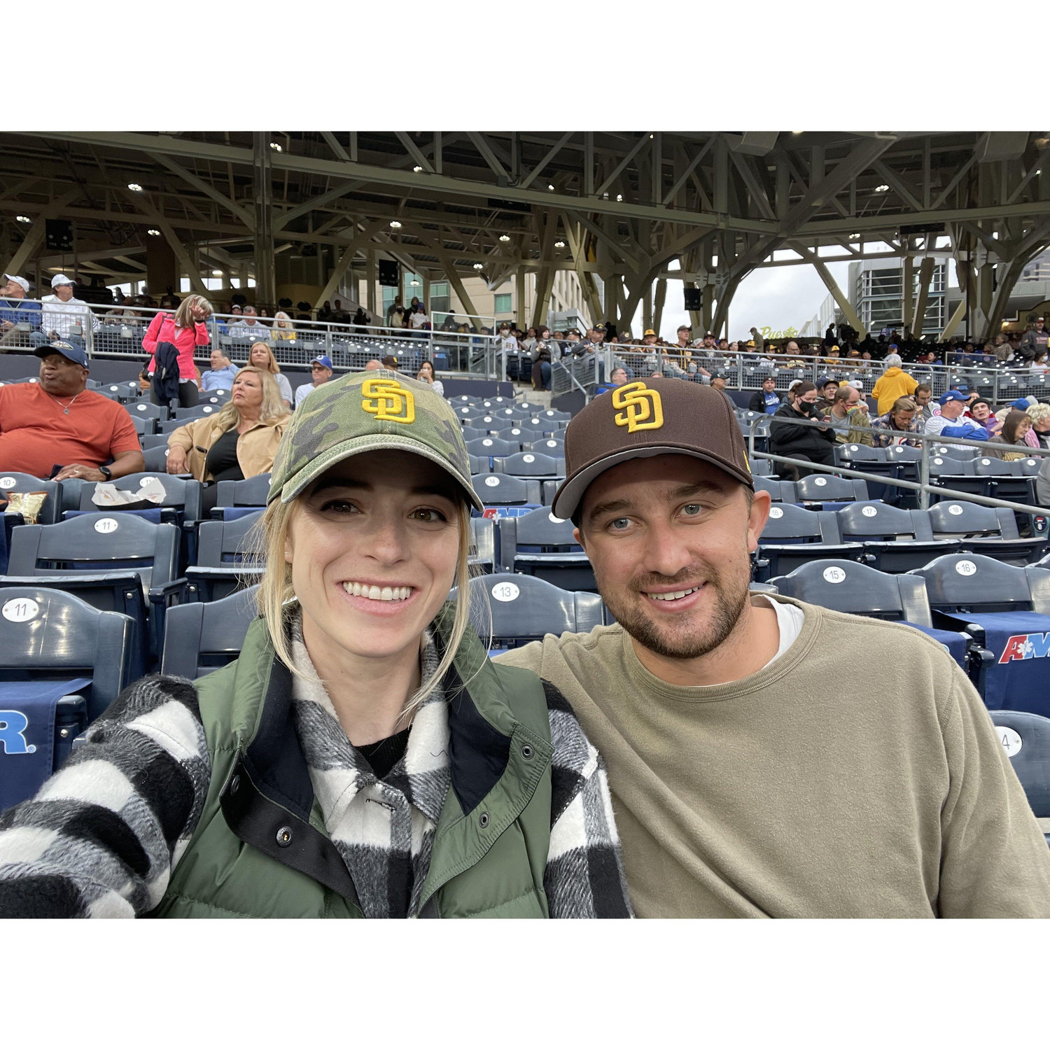 Alec turning Amelia into a Padres fan