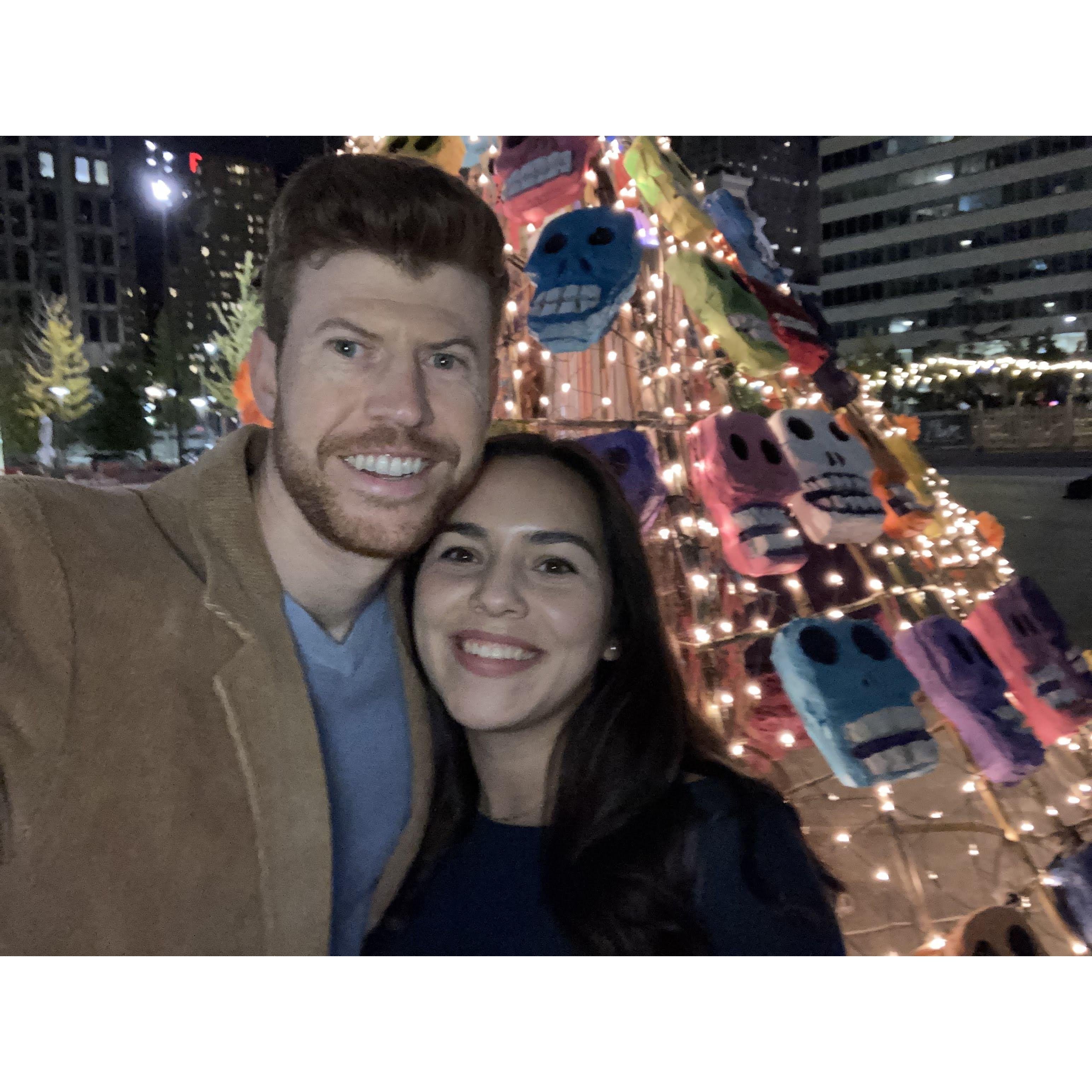 Melanie's 26th birthday and our first 'I love you."