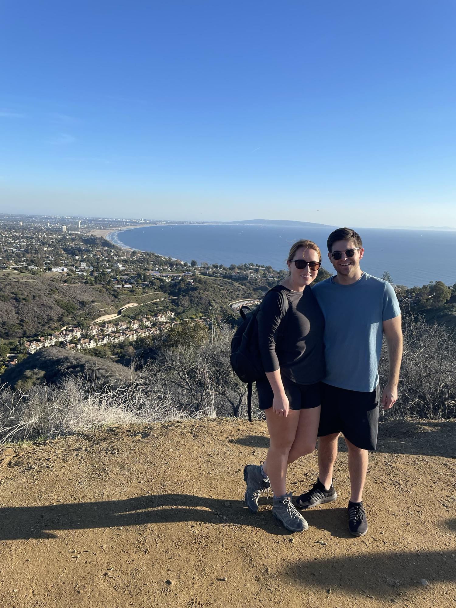 Hiking in Pacific Palisades, 2022
