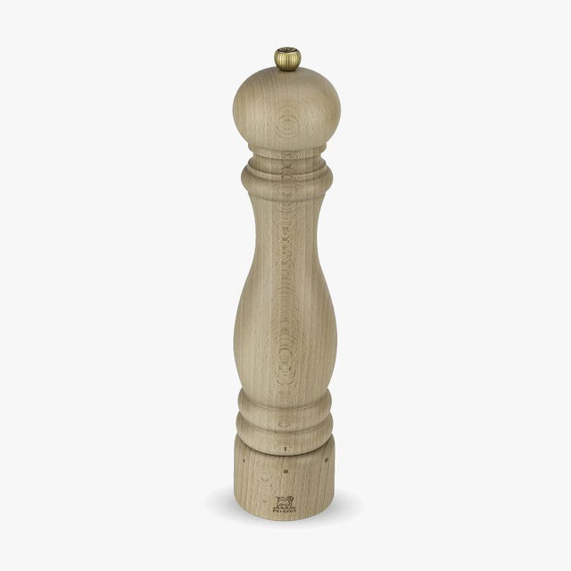 Peugeot Paris u'Select Zirlion Adjustable Pepper Mill, 12" - Natural Beechwood
