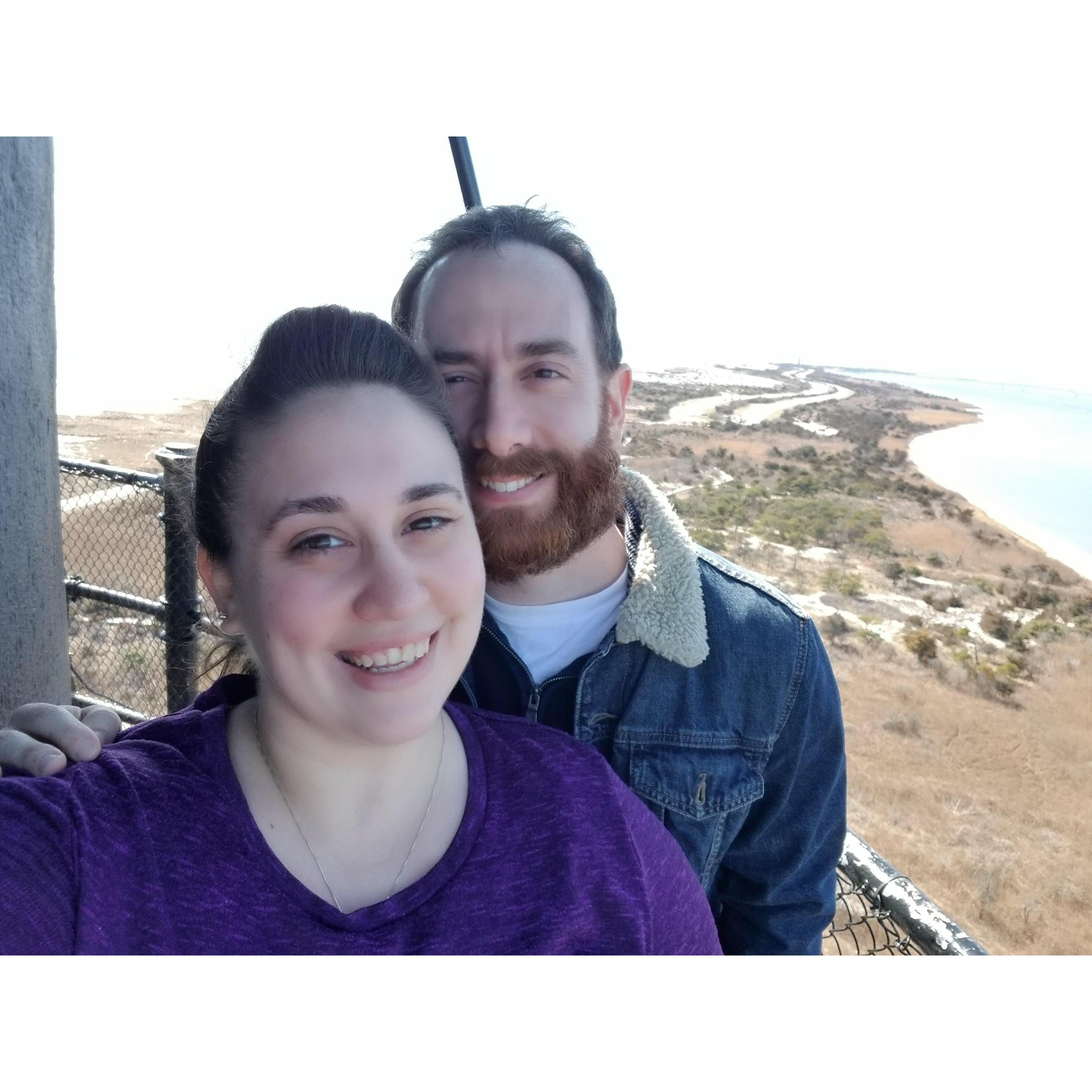 Top of a Lighthouse in Jones Beach, Long Island.