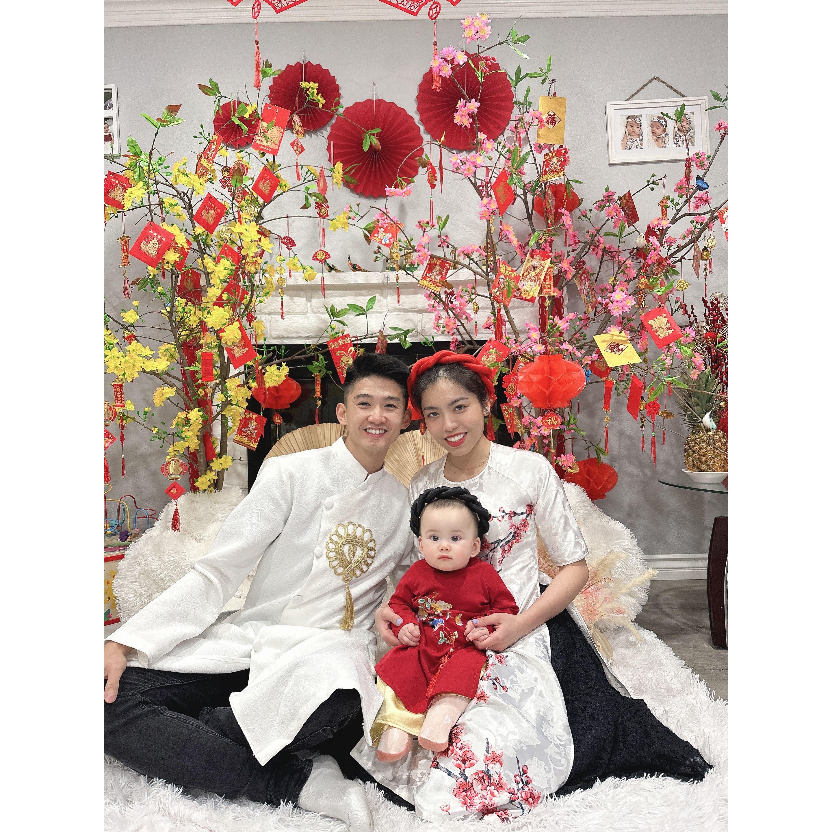 1/22/23 - Our first Lunar New Year together