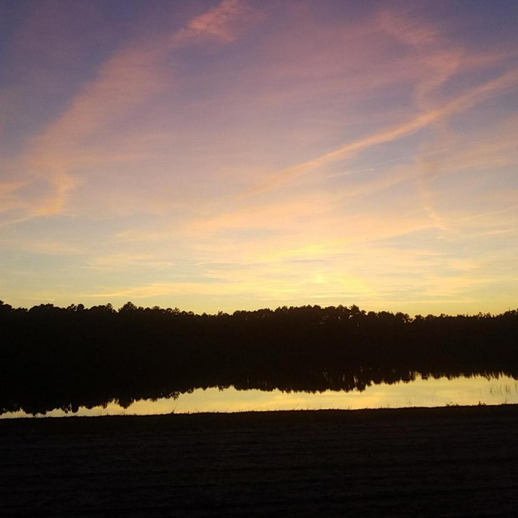 Date: September 20, 2019
Days Dating: #487
Location: Lake Absegami, NJ
Our first time at the lake! It quickly became our favorite due to the pretty sunsets and lack of people (it was the off season).